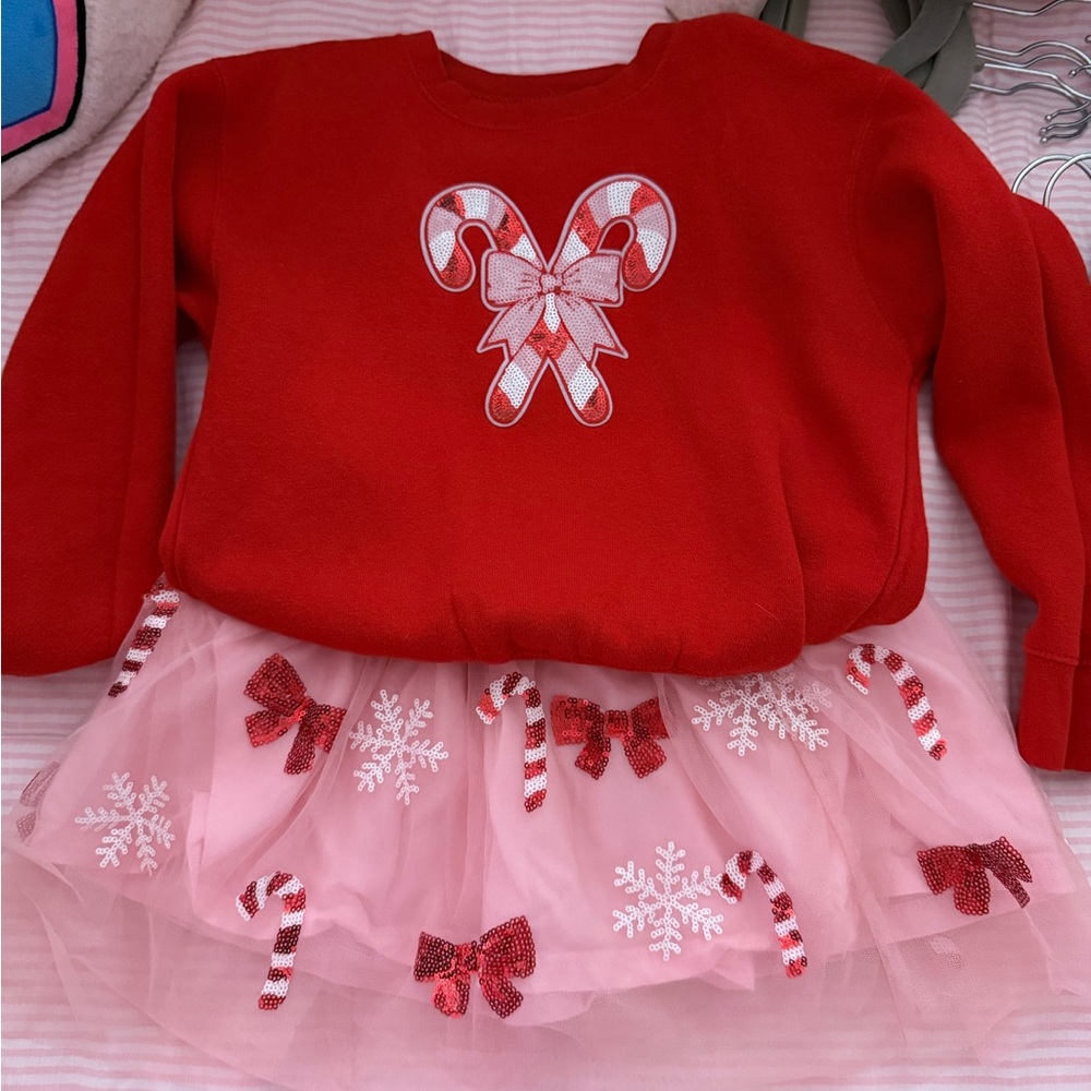 Kids Red Matching Set